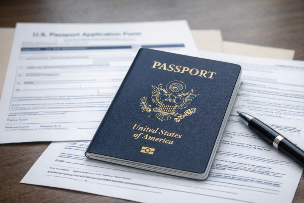 한국에서 미국여권 발급 갱신 재발급 대행