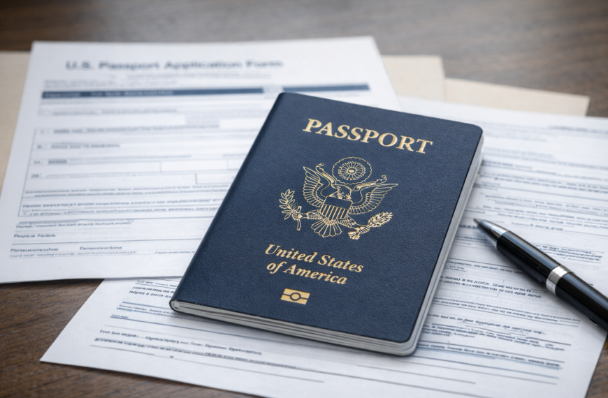 한국에서 미국여권 발급 갱신 재발급 대행