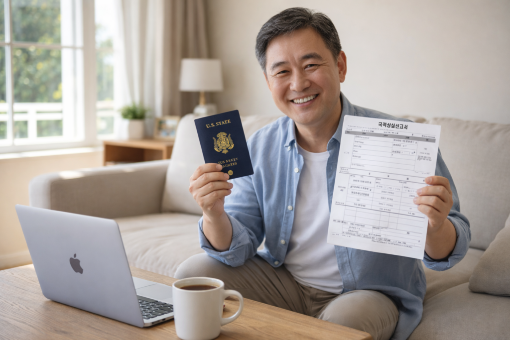 국적상실신고 방법 외국국적취득 절차 국적상실신고서 작성 대행