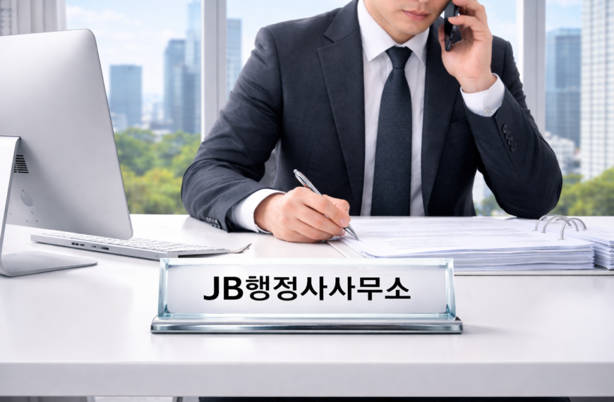 비자 전문 행정사 선택 jb행정사사무소 비자 대행