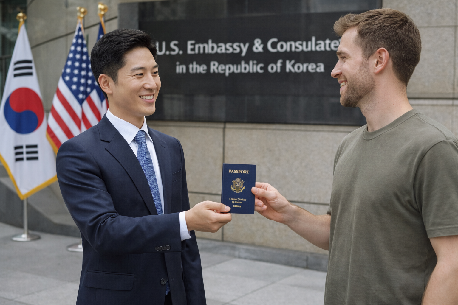 한국에서 미국여권 분실 재발급 서류 절차 대행