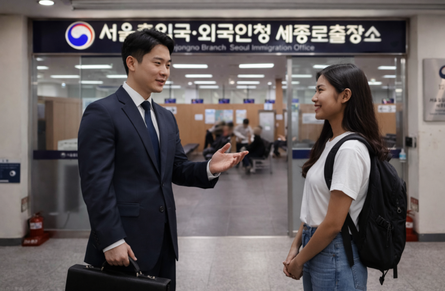 외국인 유학생 시간제취업허가 절차 방법 신청 대행