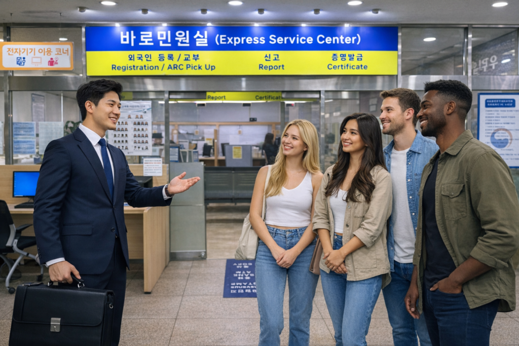 e6비자 외국인등록 방법 c4비자 차이 등록 절차 서류 대행