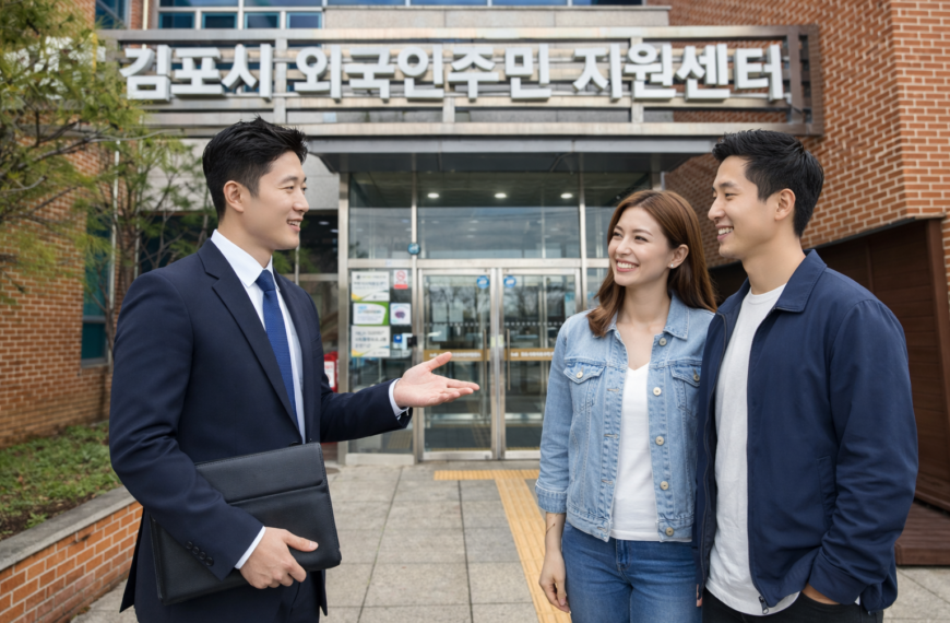 김포출입국사무소 f6비자 결혼비자 당일 연장 대행