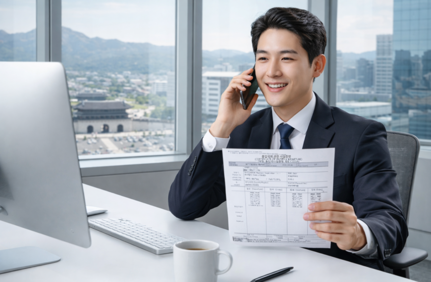출입국사실증명서 당일 발급 서류 절차 대행