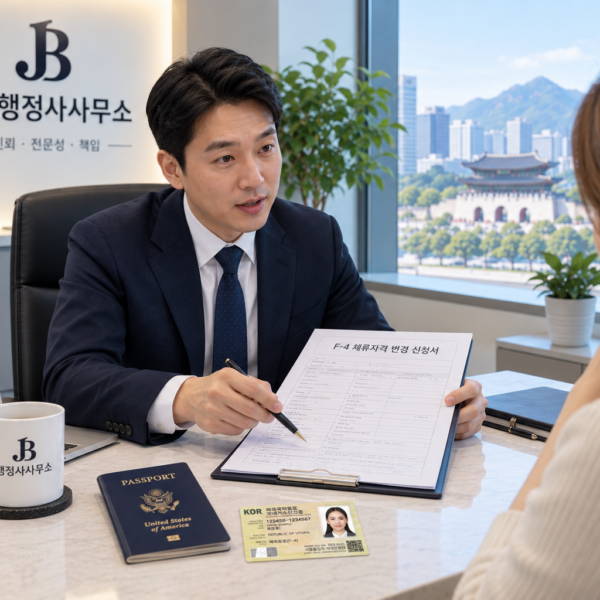 F4비자 변경·연장·거소증 신청｜준비 서류와 처리 기간 총정리