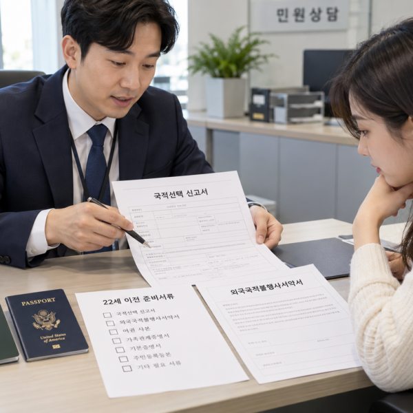 선천적 이중국적자 국적선택｜22세 이전 신고와 복수국적 유지 방법